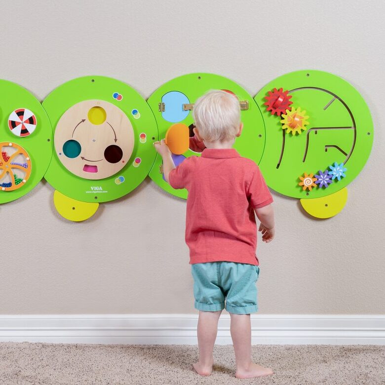 Montessori Caterpillar Activity Wall Panels
